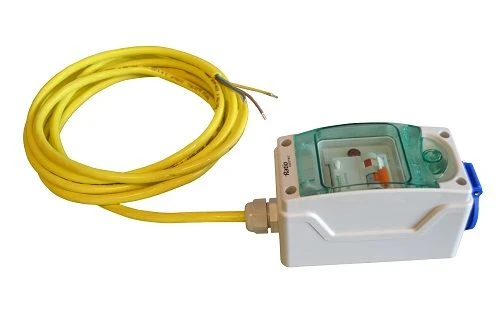 Electrical cabinet RCBO, single Schuko wall socket, 30 mA / 16 A, housing IP65