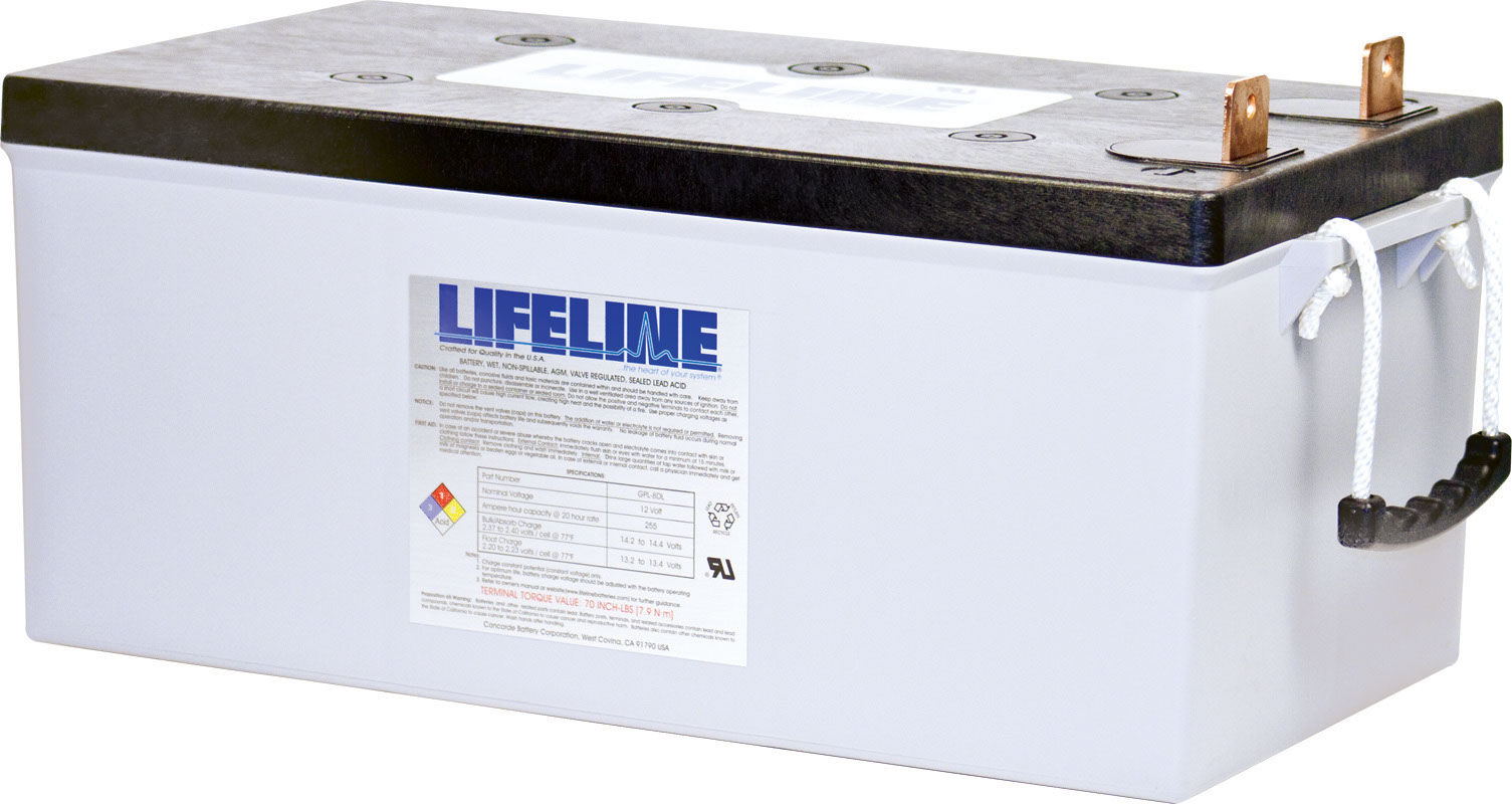 9622_0 Lifeline GPL-8DL AGM Batterie 255 Ah