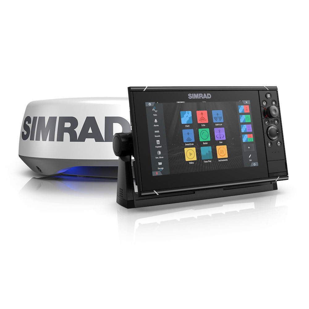 Simrad NSS9 evo3s mit Halo20+ Radar Bundle
