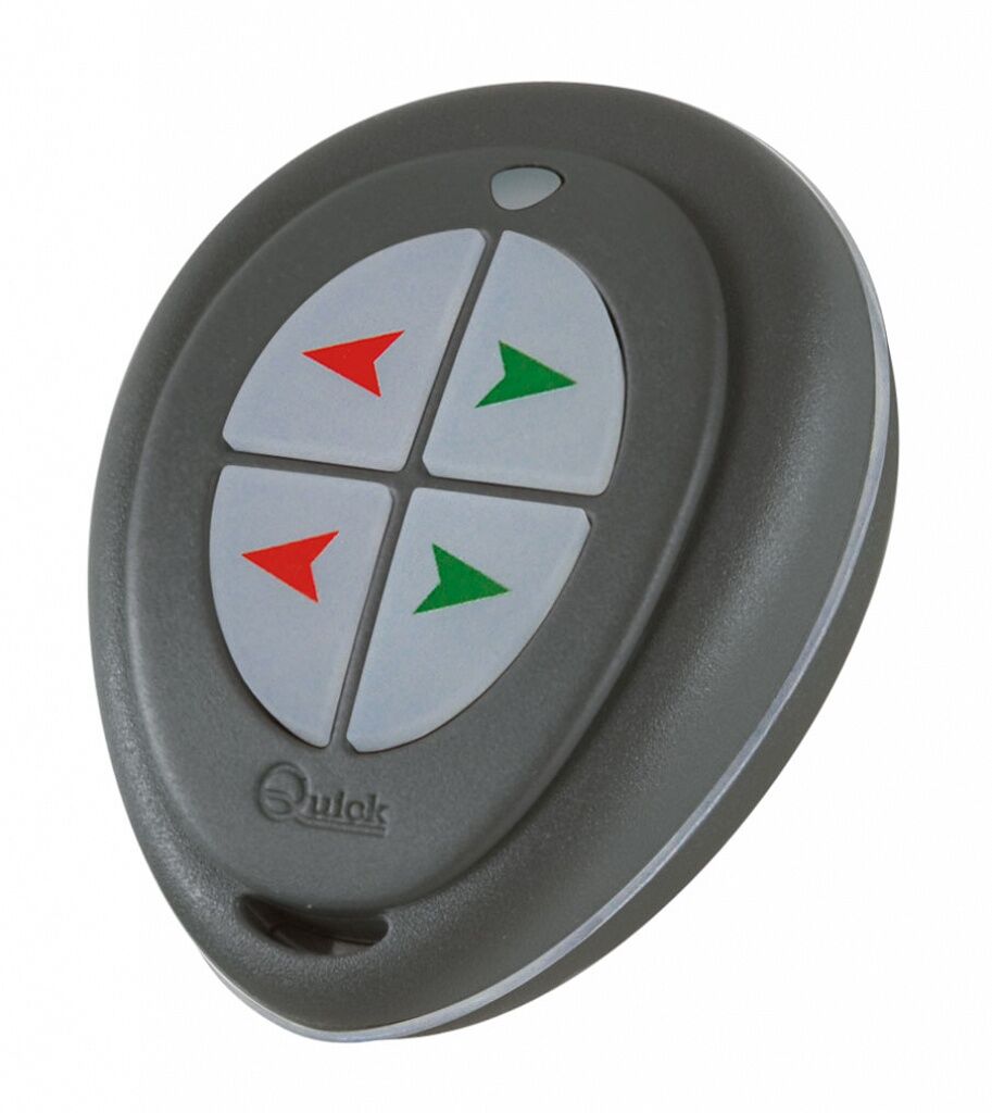Quick kabelloser Handsender im Pocketformat PT4 - 4 Kanäle