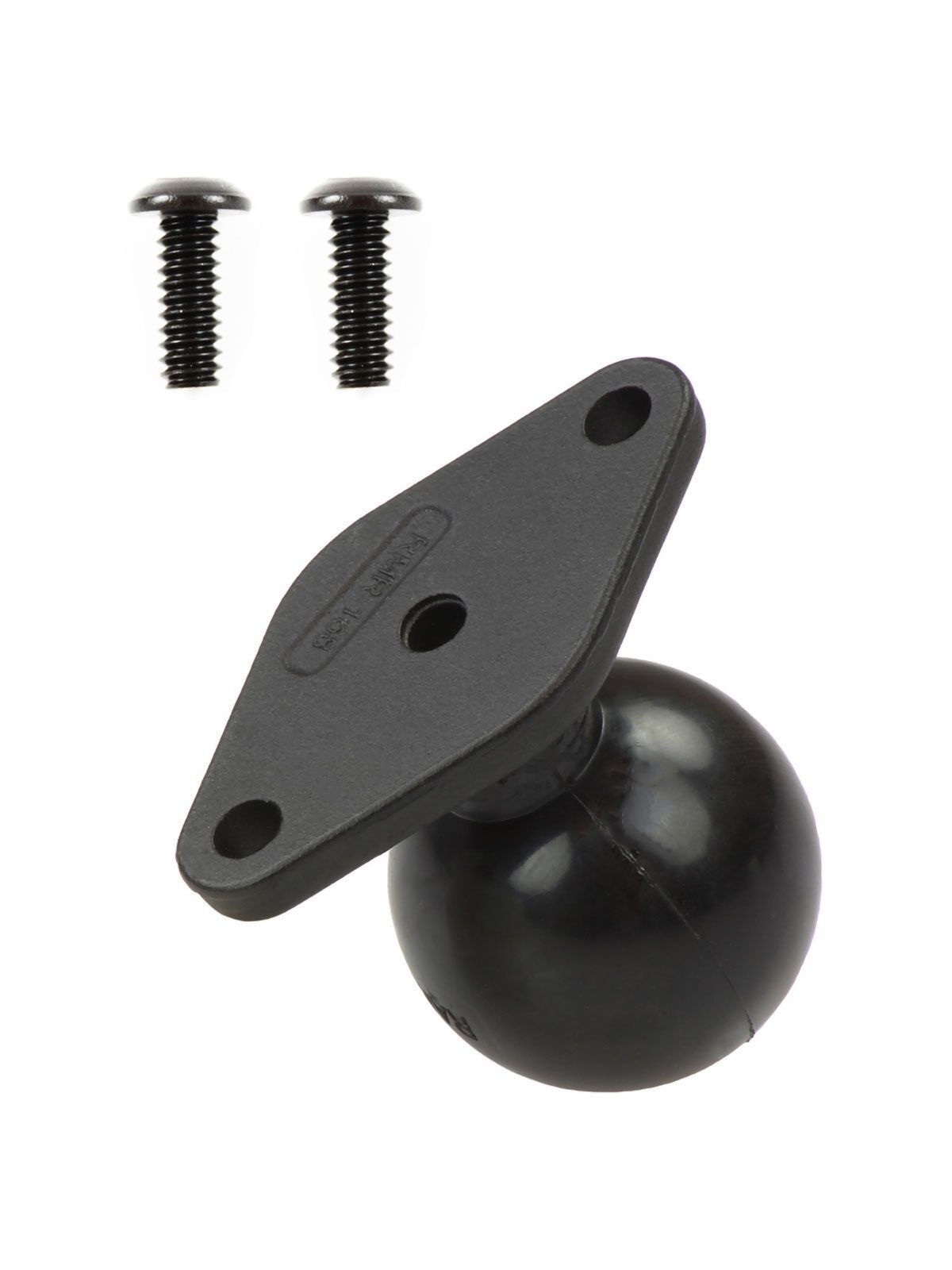 RAM Mounts Diamond-Basisplatte (Trapez) für Xbox Adaptive Controller - C-Kugel (1,5 Zoll), Schrauben-Set