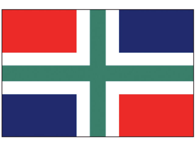 Talamex Flagge Provinz Groningen (verschiedene Größen)