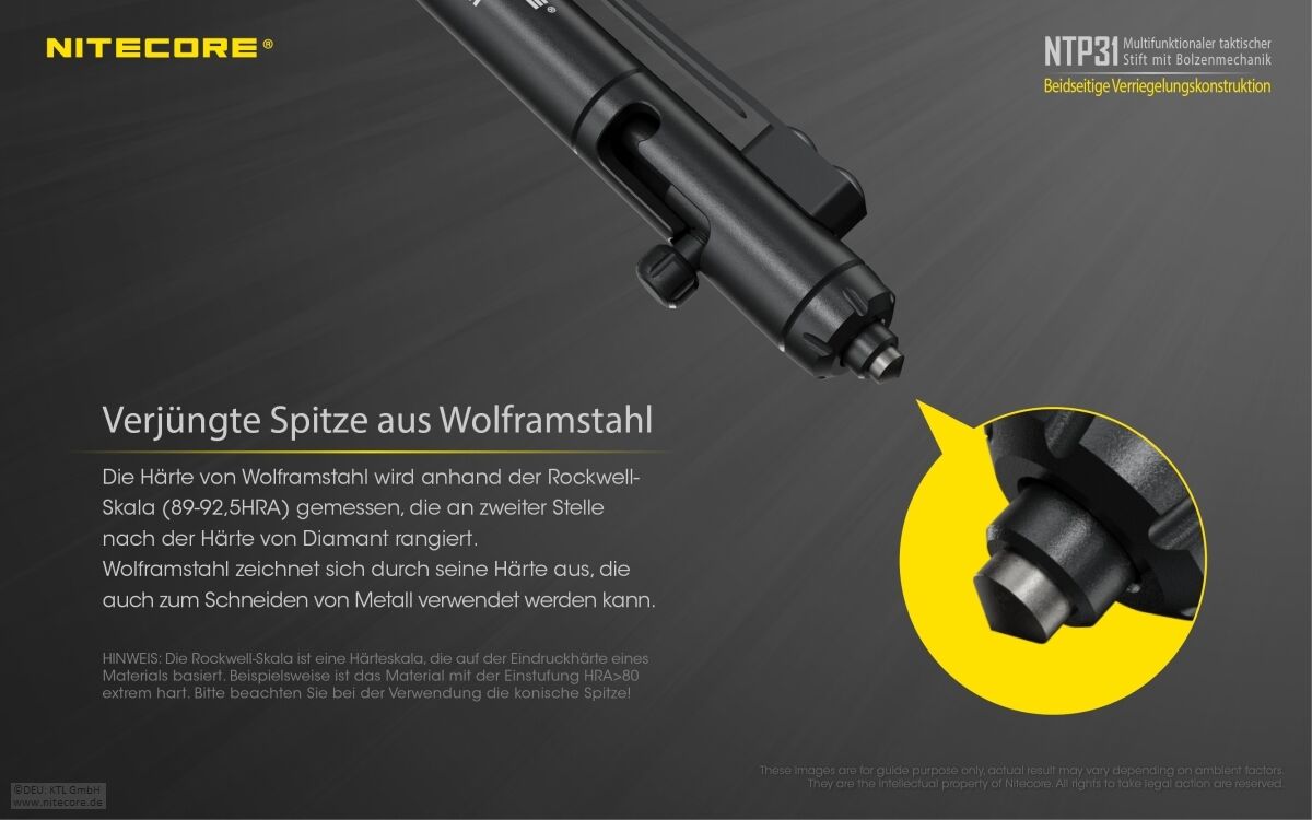 Nitecore Tactical Pen NTP31