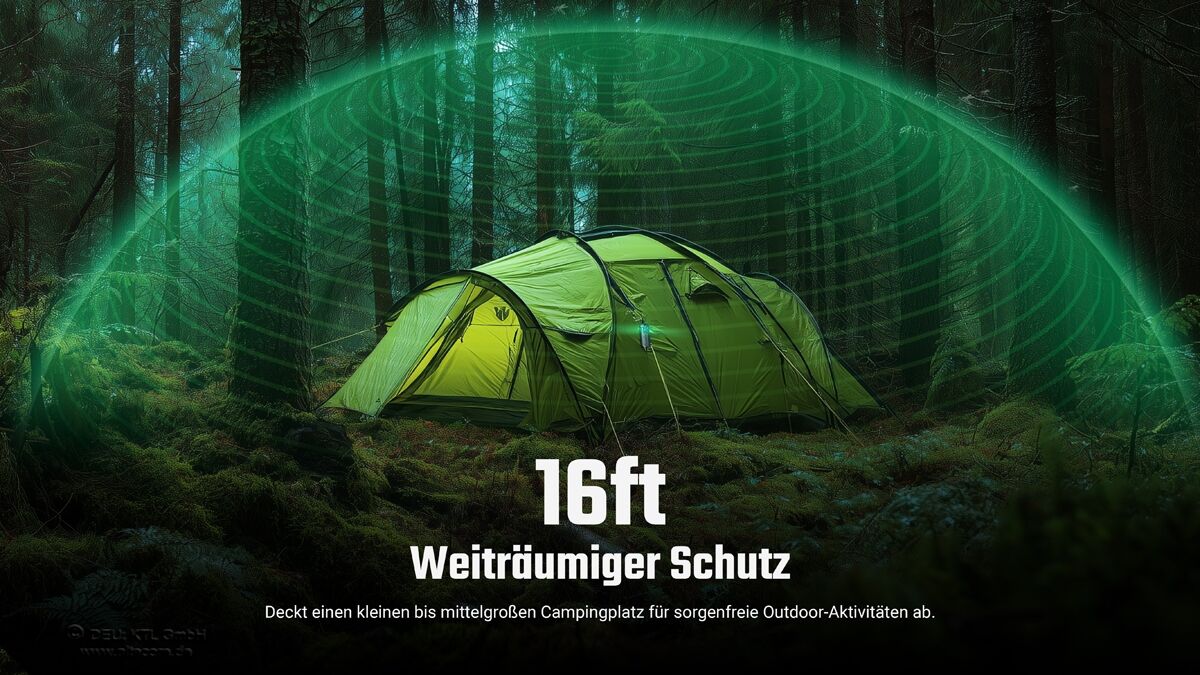 Nitecore EMR16 - Mückenabwehr, integrierter Akku