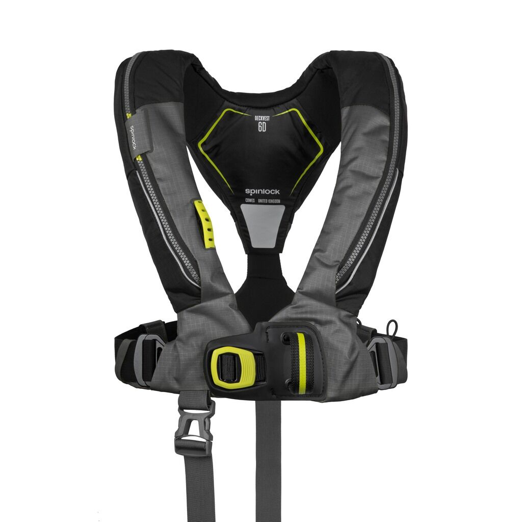 Spinlock Deckvest 6D mit 275N Auftrieb Farbe schwarz