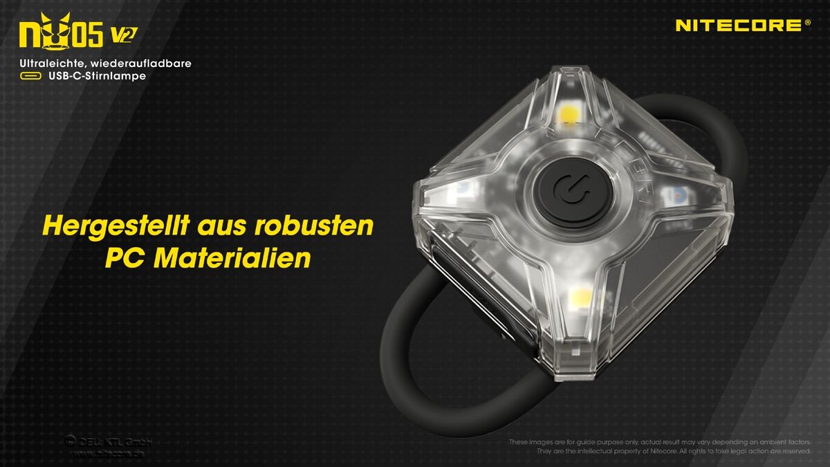 Nitecore NU05 V2 - USB-C