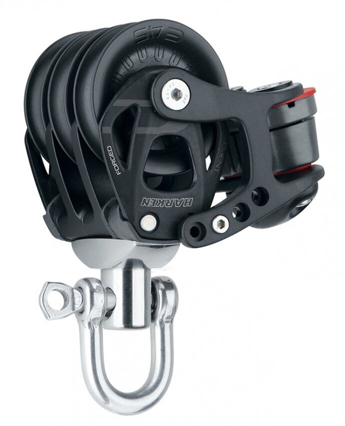 Harken 45mm Element Dreifachblock mit Cam-Matic Harken 45mm Element Dreifachblock mit Cam-Matic