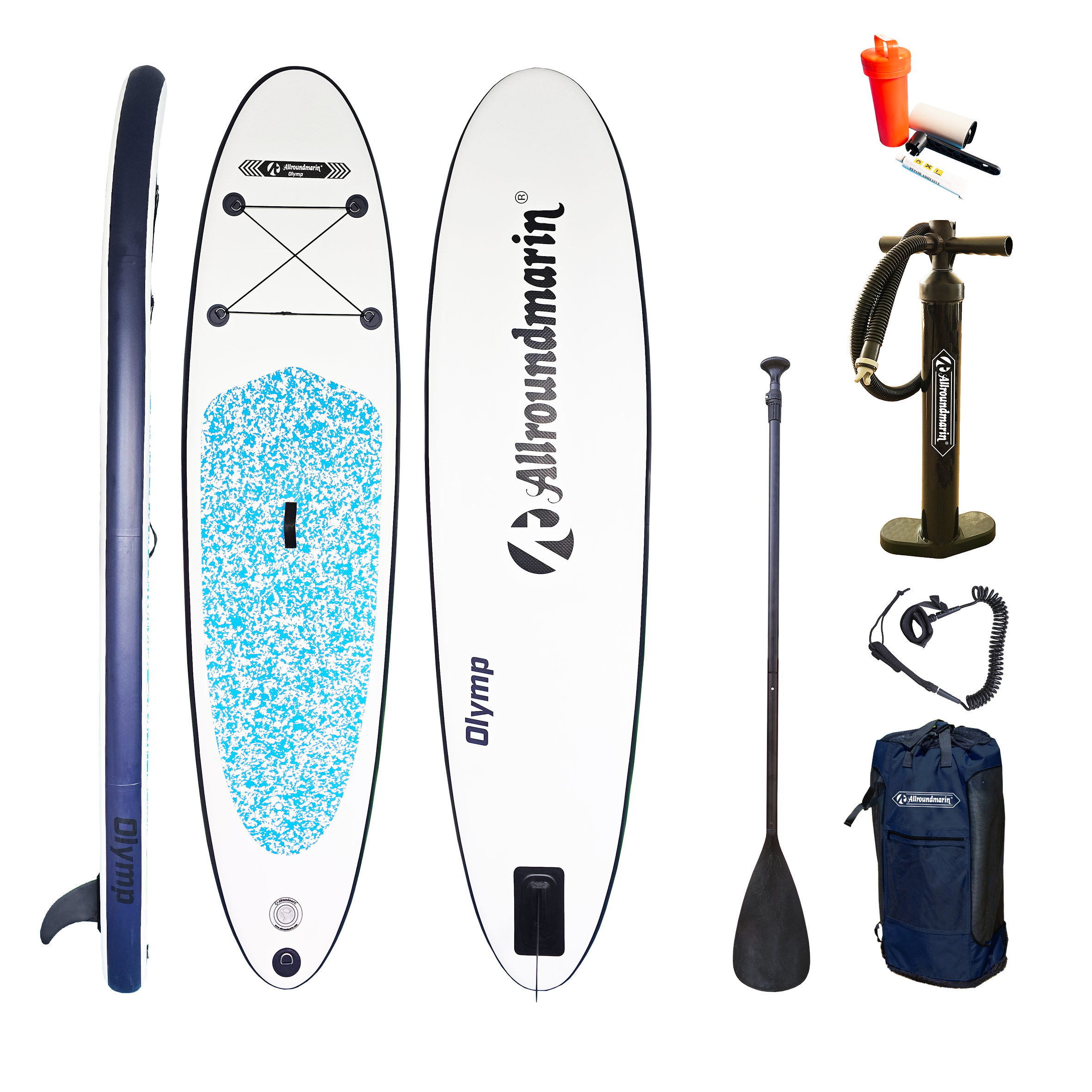 Allroundmarin SUP Olymp blau camo 320cm