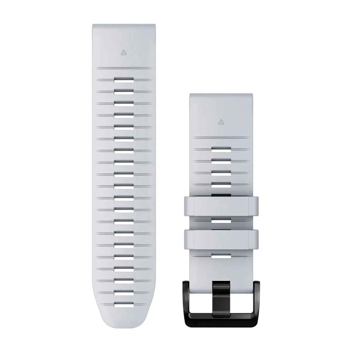 Garmin QuickFit®-Armband Silikon (26 mm) Steinweiss, Teile in Schwarz