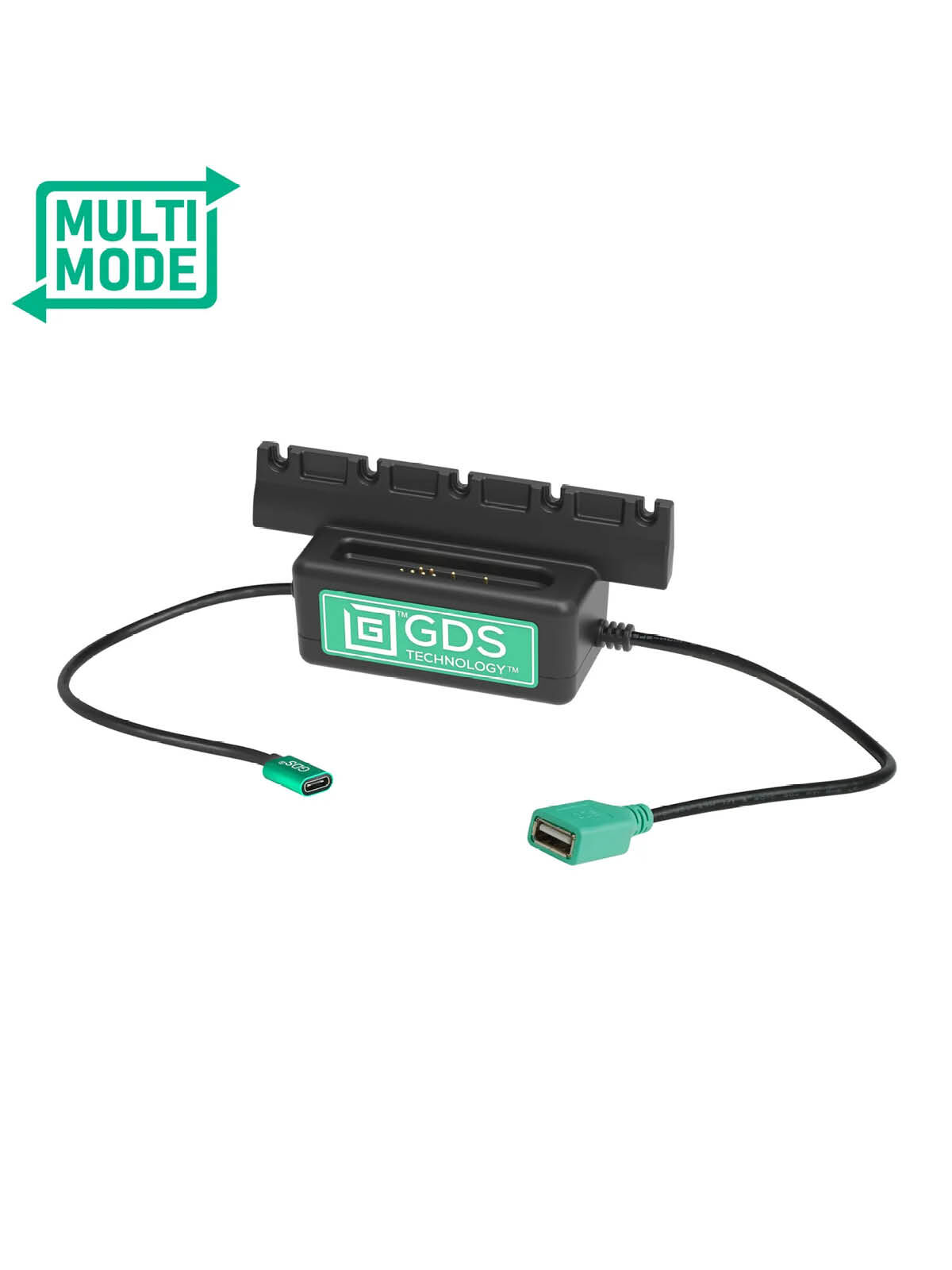 RAM Mounts GDS Ladesockel - Für Tough-Docks - Kompatibel für Tablets in IntelliSkin Schutzhülle - Mutli-Mode - USB-C (2.0) & USB-A-Anschluss