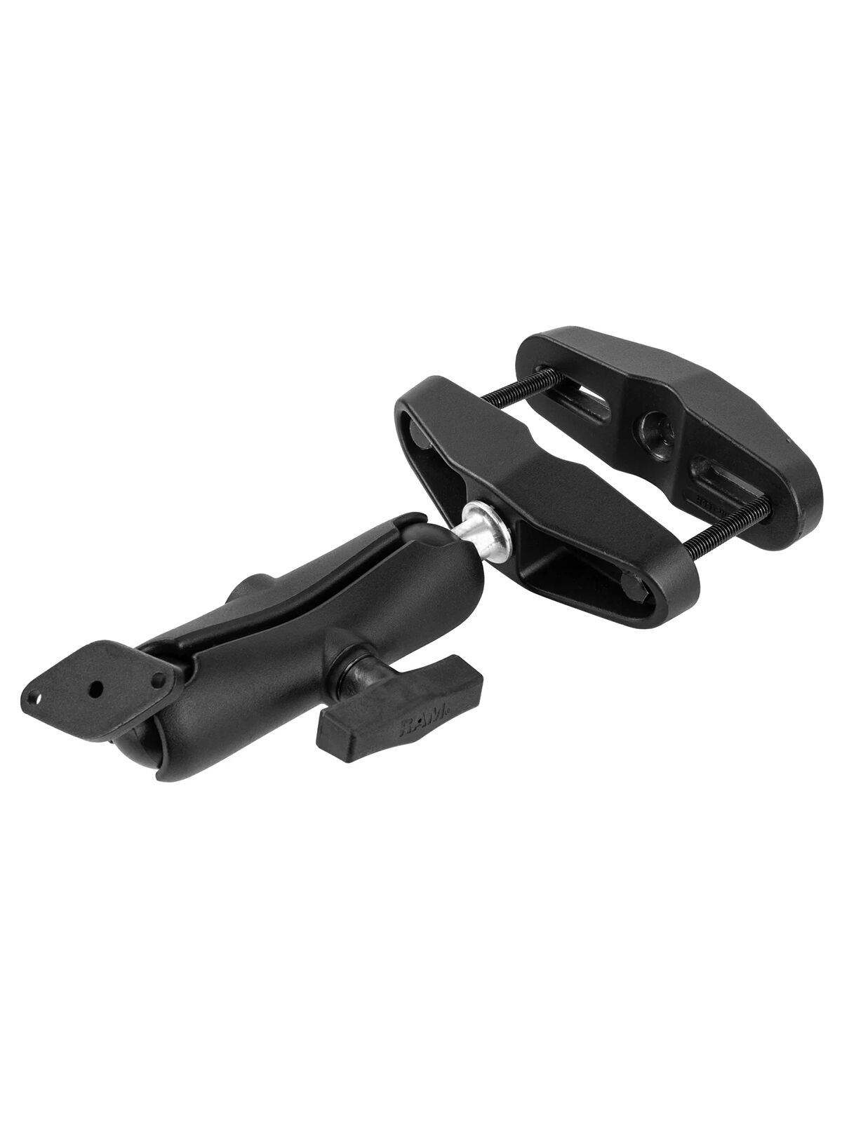 RAM Mounts Schraubklemmen-Set - C-Kugel (1,5 Zoll), mittlerer Arm, Klemmbereich 44,5-101,6 mm, 2-Loch AMPS