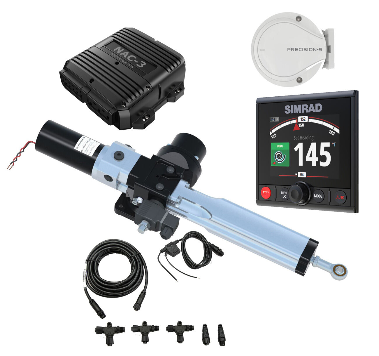 Lepper_AP44_NAC3_ML40_8_Pack Lepper marine HD Autopilot Linear Antrieb