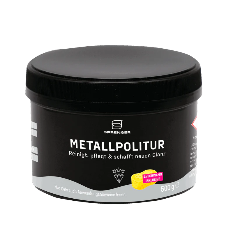 Sprenger Metallpolitur inkl. Schwamm, 500g
