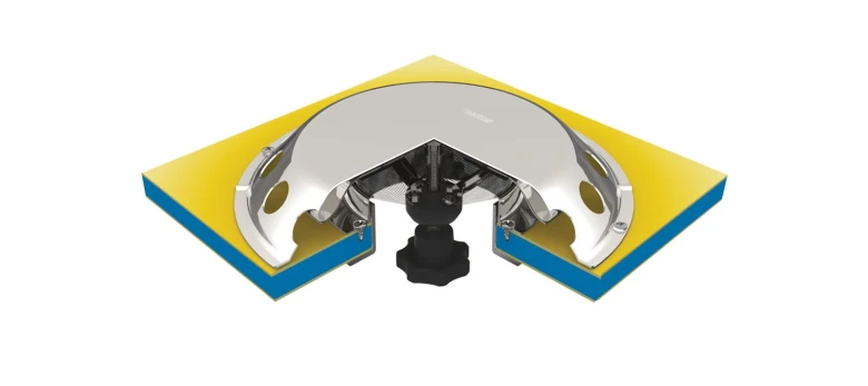 Vetus Deckslüfter UFO2, AISI 316, verschließbar