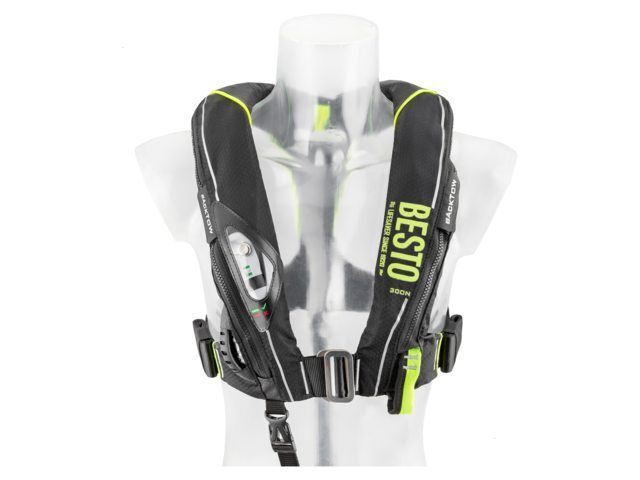 Besto Ultimate BackTow 300N schwarz/gelb Highvisible Besto Ultimate BackTow 300N schwarz/gelb Highvisible