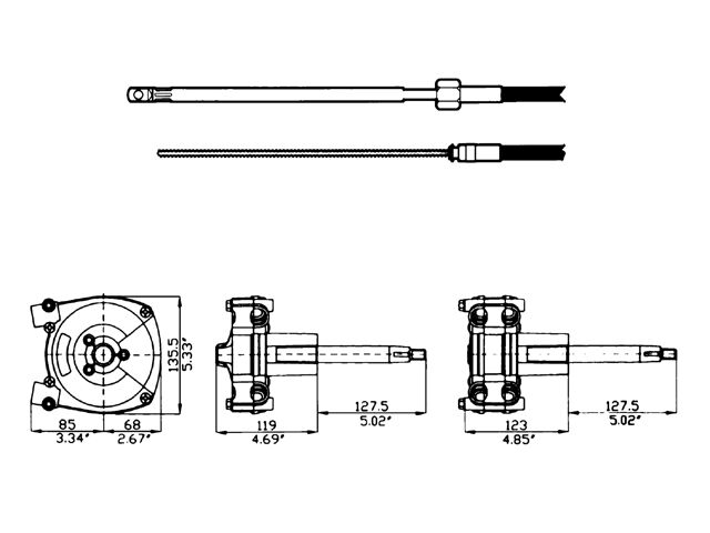 LNKP0013 Ultraflex T71FC / T72FC Steuersystem (versch. Typen)