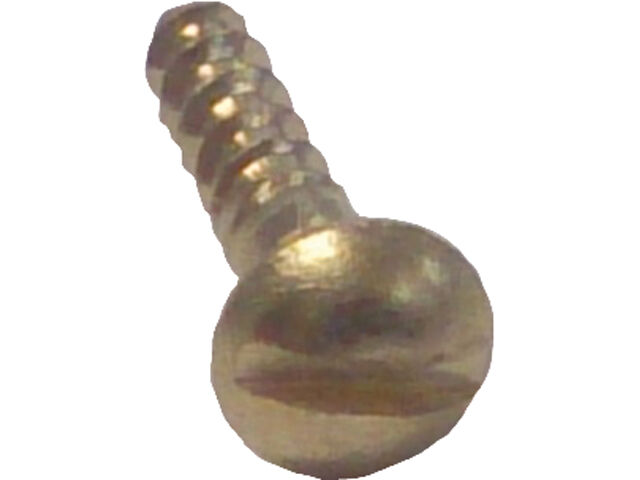 LNKZ7740 Talamex Messing Holzschraube Rundkopf mit Schlitz DIN96 (versch. Größen)