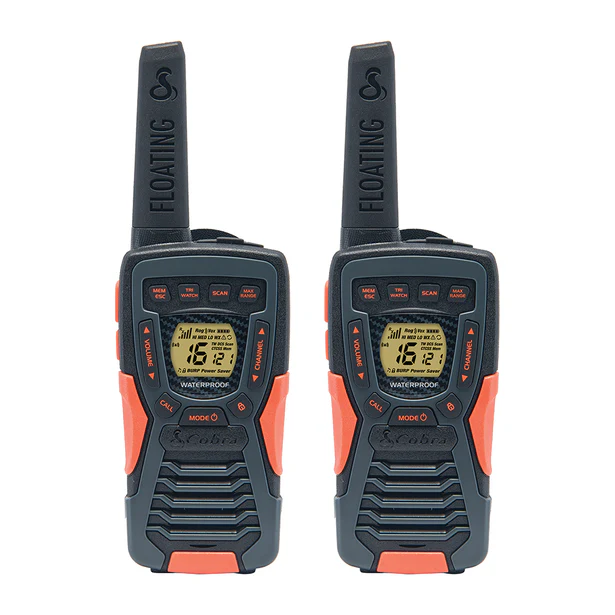 Cobra Walkie-Talkies Set (Paar) AM1055FLT für Regatta Training  Cobra Walkie-Talkies Set (Paar) AM1055FLT für Regatta Training