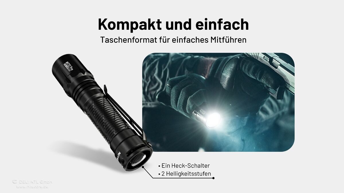 Nitecore MT2C PRO - 1800 Lumen