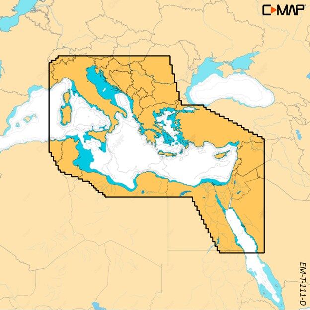 C-MAP Discover-X - EAST MEDITERRANEAN ADRIATIC SEA C-MAP Discover-X - EAST MEDITERRANEAN ADRIATIC SEA
