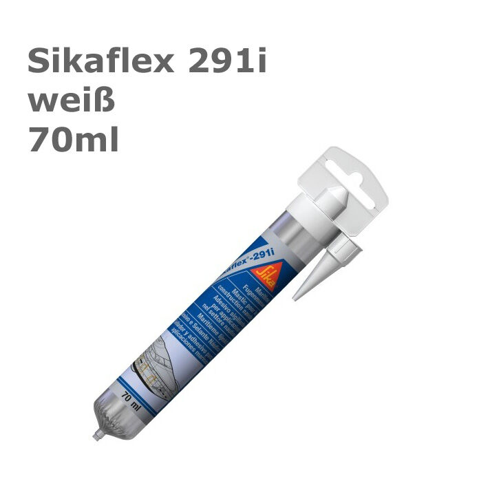 Sika Sikaflex 291i Haftungsstarke Marine-Dichtmasse 70ml Tube weiß