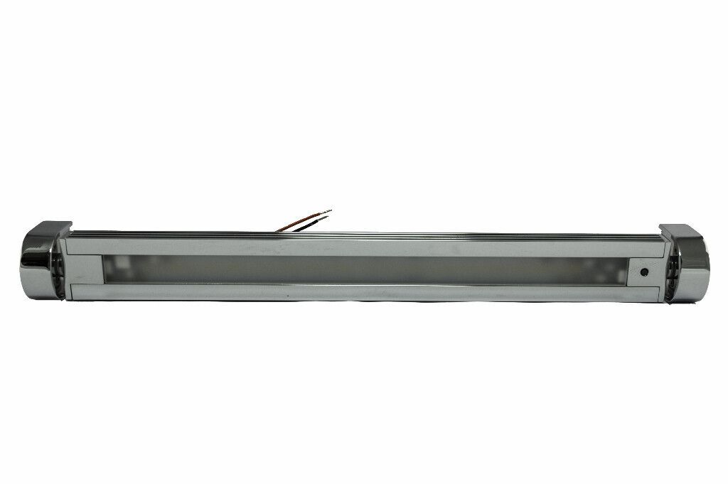 LED-Unterbauleuchte UB01-3, 300mm, chrom-glanz, rot/warmw. umschaltb, max. 6W, 10-30V DC, mit Dimmer