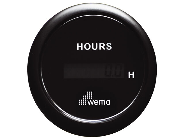 LNKZ5208 Wema Betriebsstundenzähler schwarz