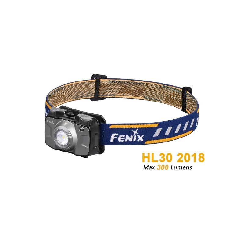 Fenix HL30 2018 LED Stirnlampe - Grau