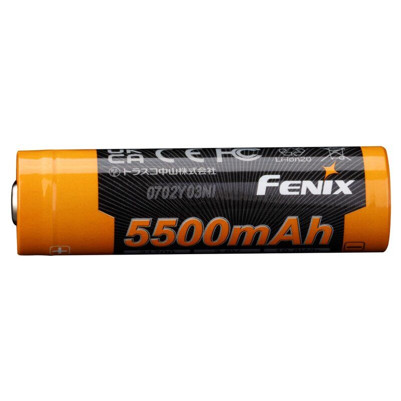 Fenix ARB-L21-5500 LiIon Akku 21700 mit 5500 mAh in Einzelansicht