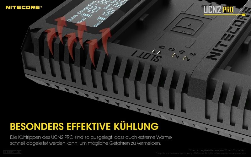 Nitecore UCN2 PRO - für Canon Cameras