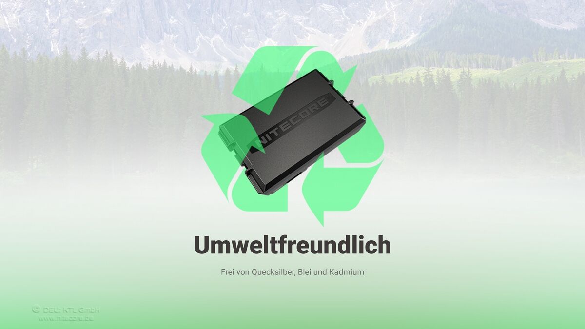 Nitecore HLB2500 Akkupack - 2500mAh, kältbeständig