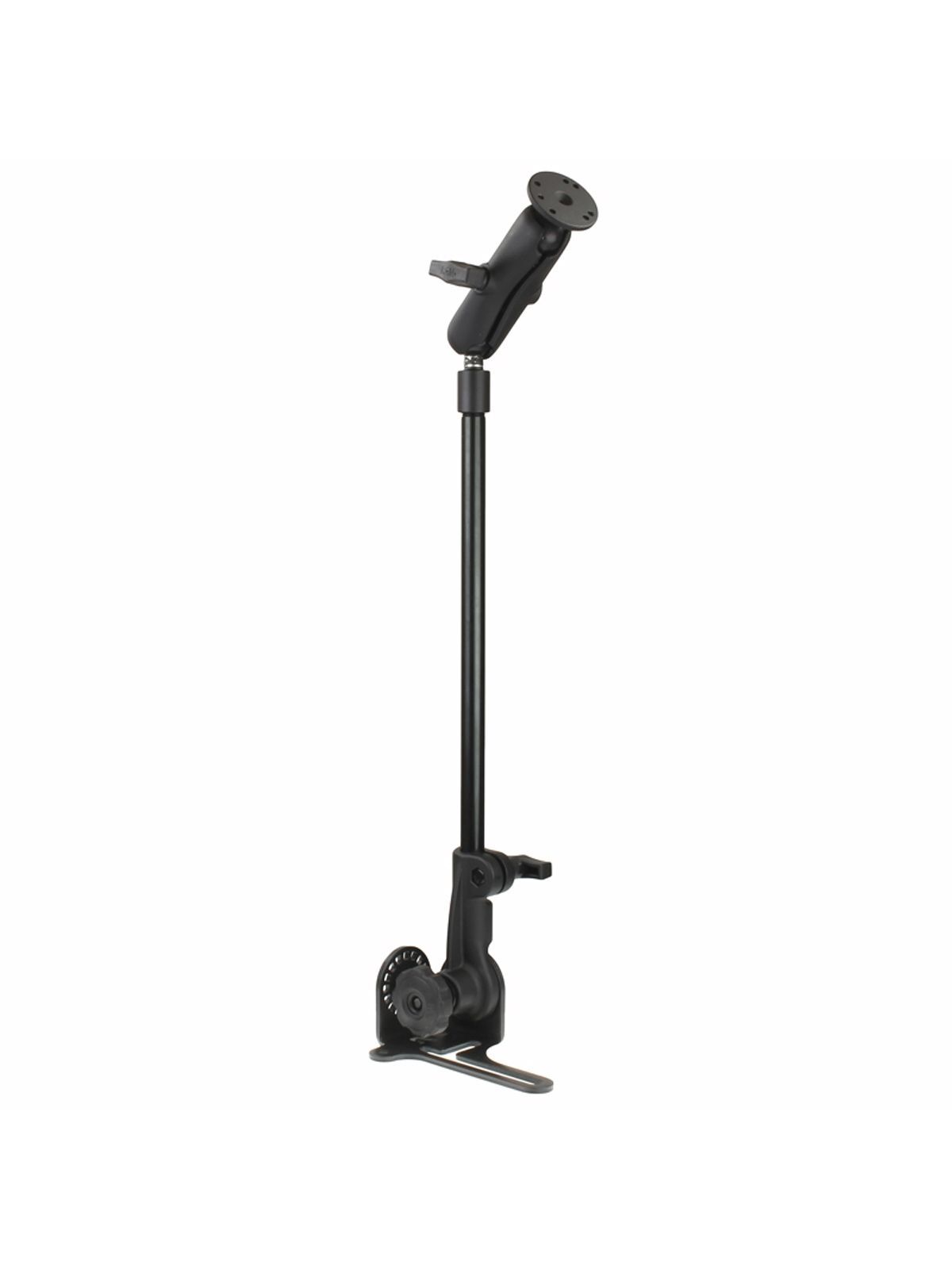 RAM Mounts Sitzhalterung für Fahrzeuge - No Drill POD HD (18 Zoll) Rohr mit Verbindungsarm 140 mm und C-Kugel (1,5 Zoll),MAX. 80 CM HOCH