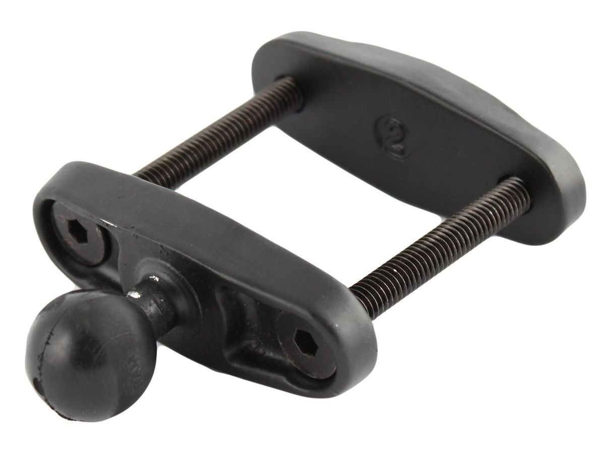 RAM Mounts Schraub-Klemme - B-Kugel (1 Zoll), für max. Breite 50,8 mm