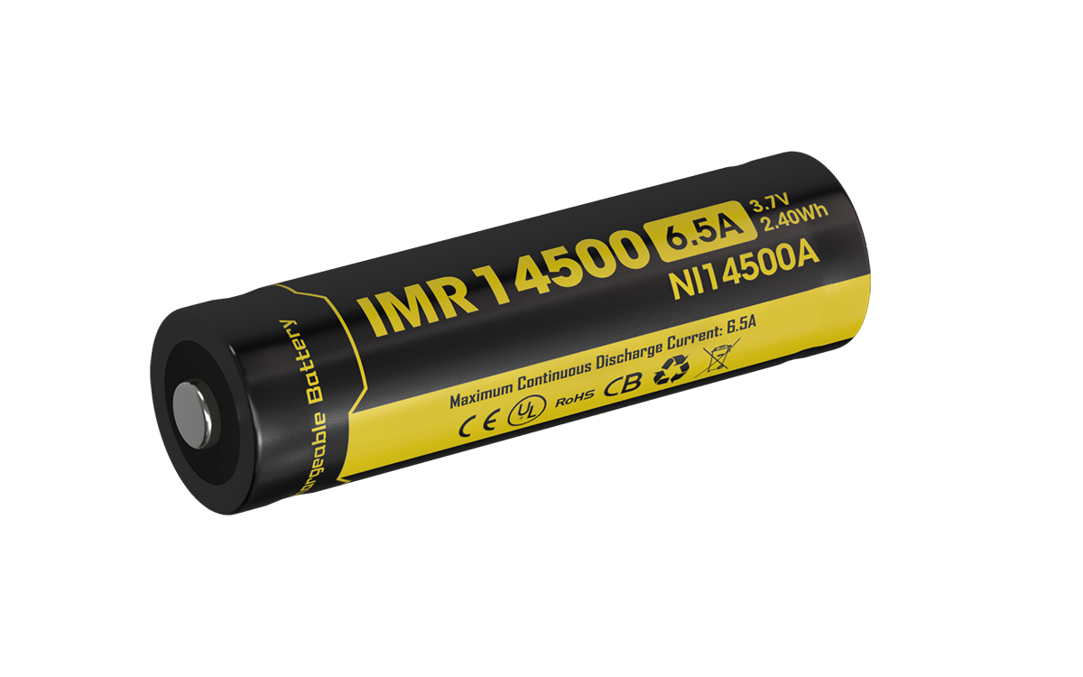 Nitecore Li-Ion Akku Typ 14500IMR - 650mAh