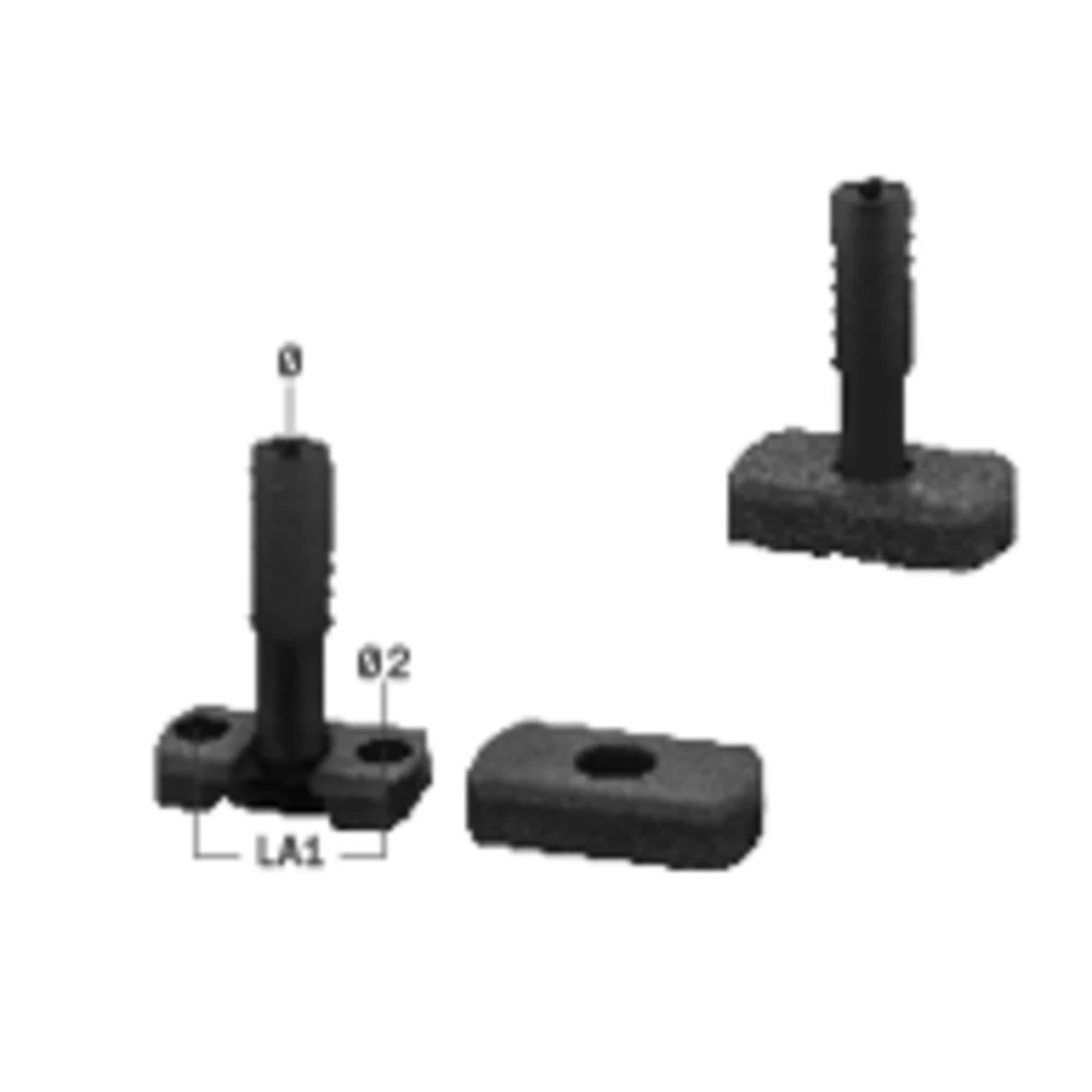 Sprenger Gummigelenk für Pinnenausleger 16mm