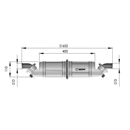Vetus Kunststoff Wassersammler NLPH45