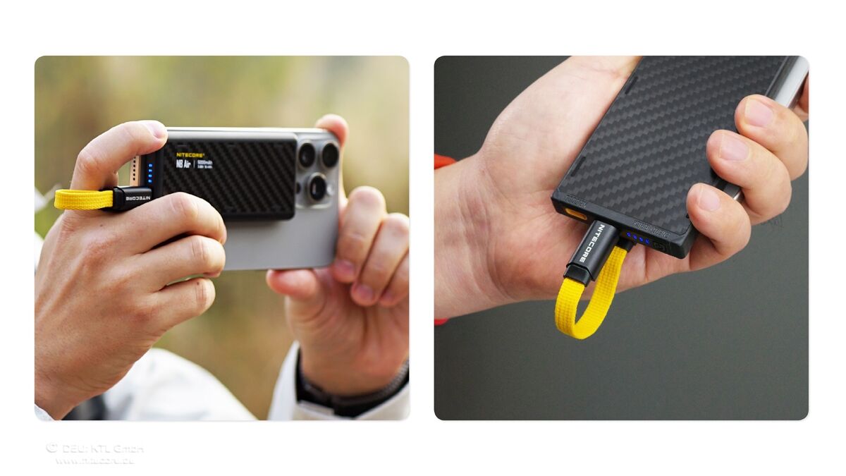 Nitecore NLink 10 USB-C Ladekabel - 60W