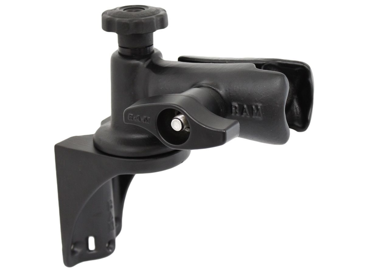 RAM Mounts Schwenkarm mit D-Kugel Aufnahme (2,25 Zoll) - Vertikal-Basis