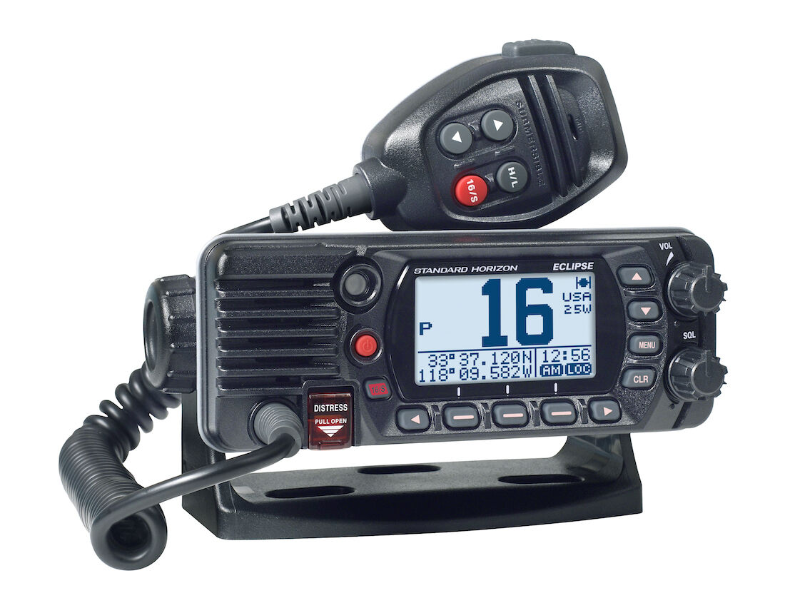 GX1400_BLACK_Front-Left Standard Horizon GX1400GPS/E UKW Sprechfunkgerät