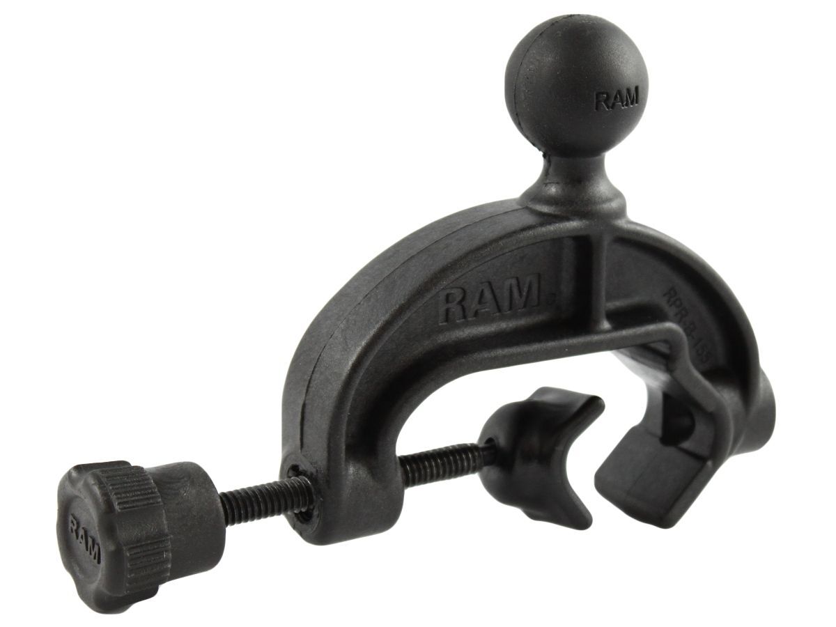 RAM Mounts Verbundstoff-Klammer für Rohre/Stangen - B-Kugel (1 Zoll), im Polybeutel
