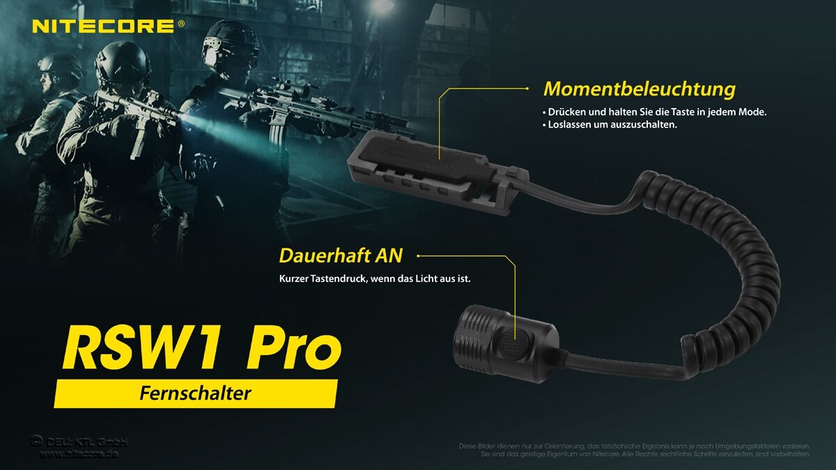 Nitecore Fernschalter RSW1 Pro