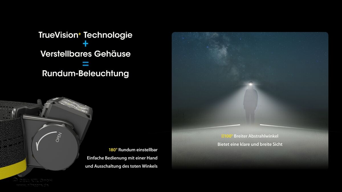 Nitecore HC60 UHE - 1600 Lumen