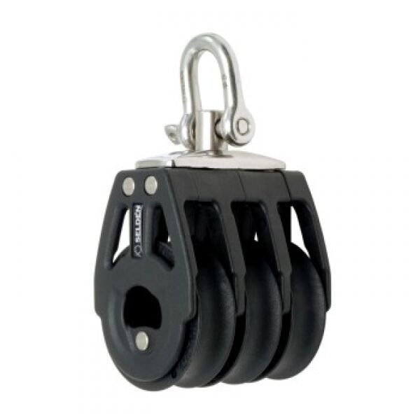 404-101-08 Seldén Serie BBB 40 Block Dreifach (40mm)