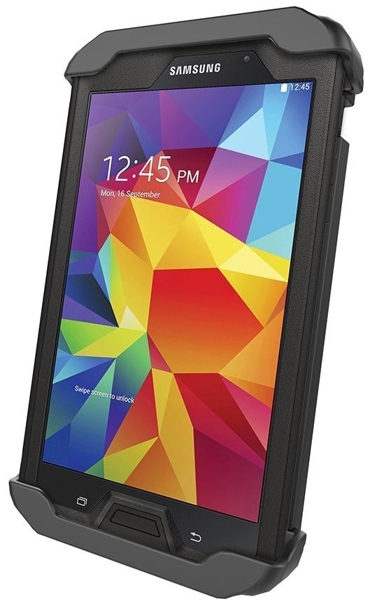RAM Mounts Tab-Tite Universal Halteschale für bis zu 7 Zoll Tablets (in Schutzgehäusen) - AMPS-Aufnahme, Schrauben-Set