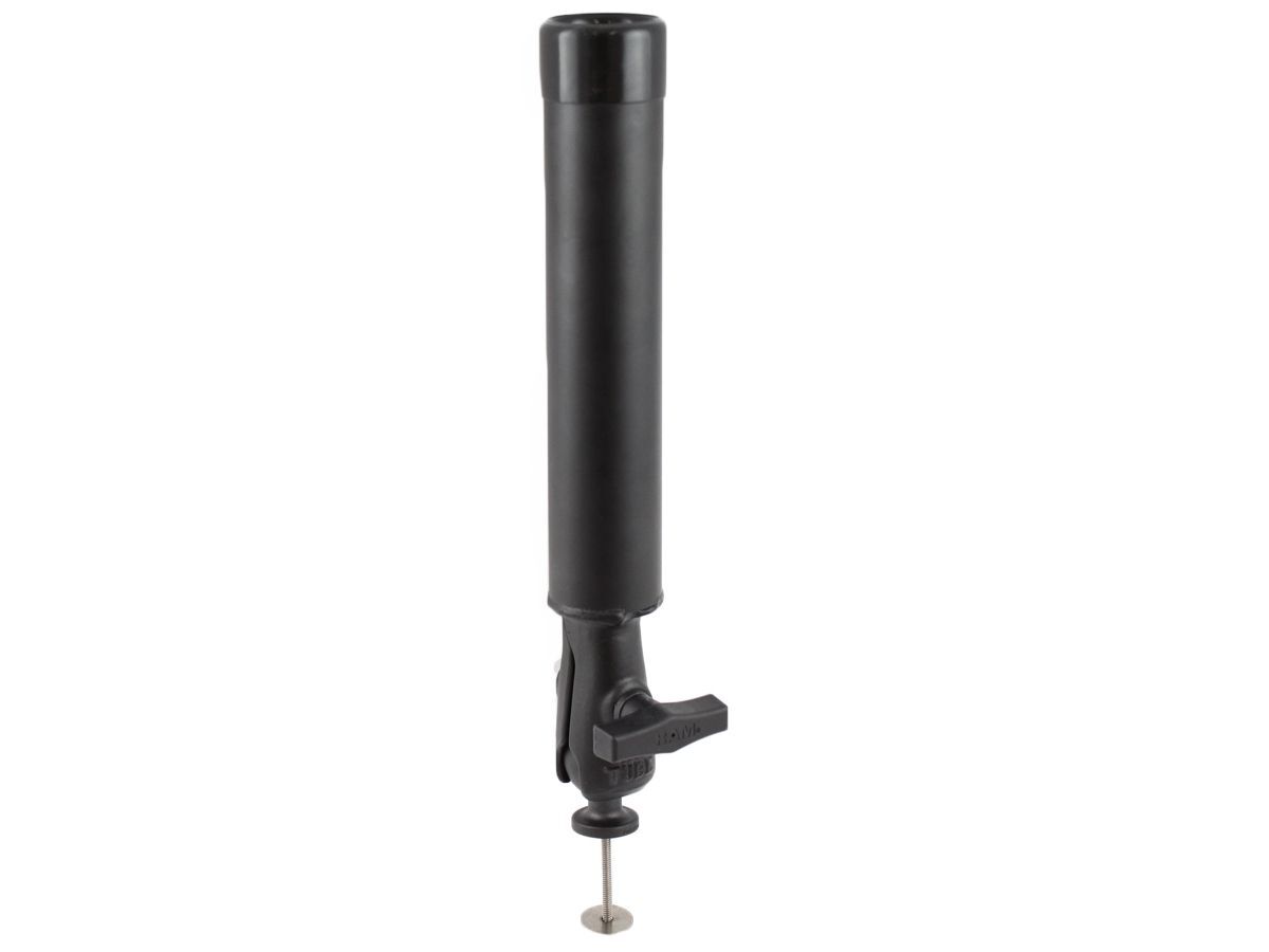 RAM Mounts Flöten-Halterung für Angelruten mit C-Kugel-Adapter (1,5 Zoll) - Verbindungsarm mit Flötenanschluss