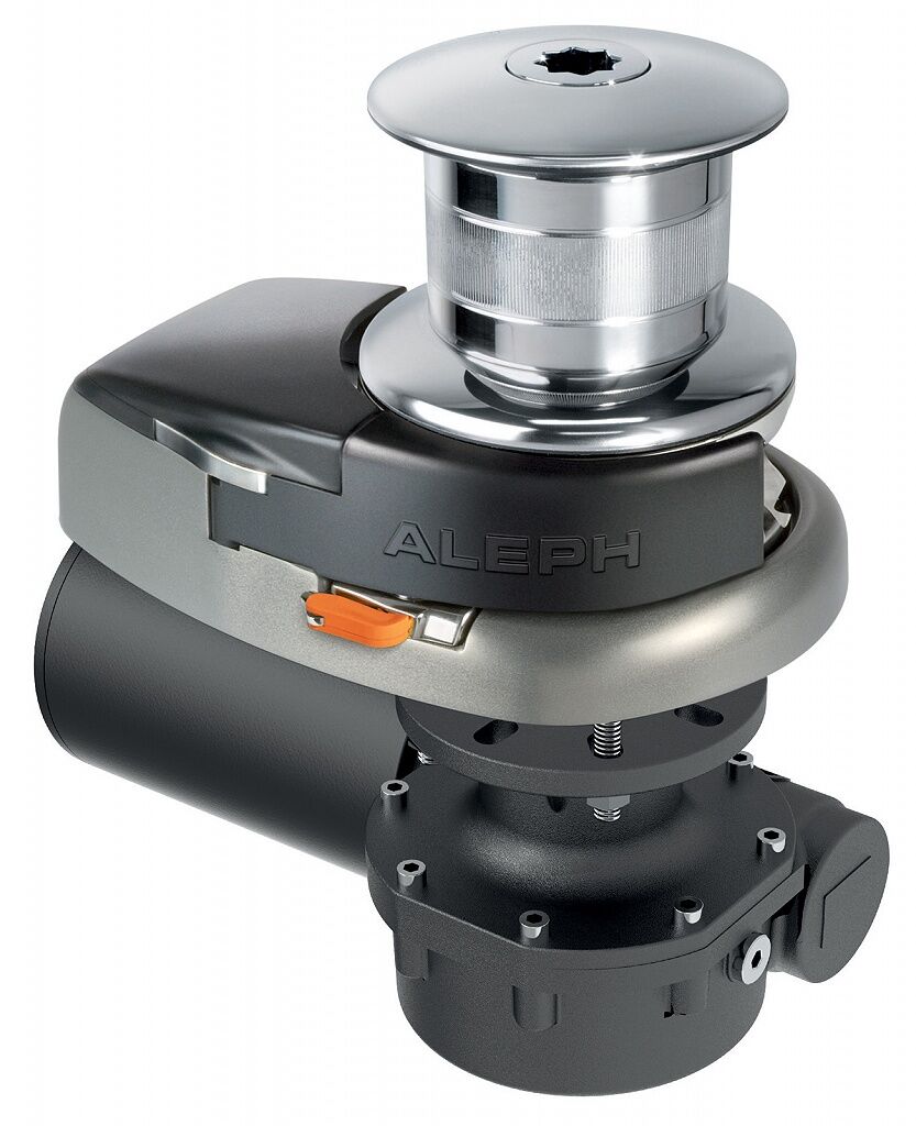 Quick Ankerwinde ALEPH AL3 mit manuellem Notsystem 12V 1500W mit Verholspill für 8mm Kette