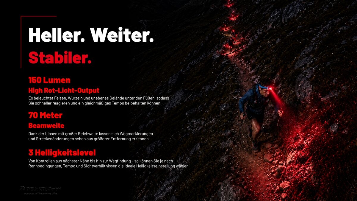 Nitecore UT27 MB - 800 Lumen Weißlicht, 150 Lumen Rotlicht