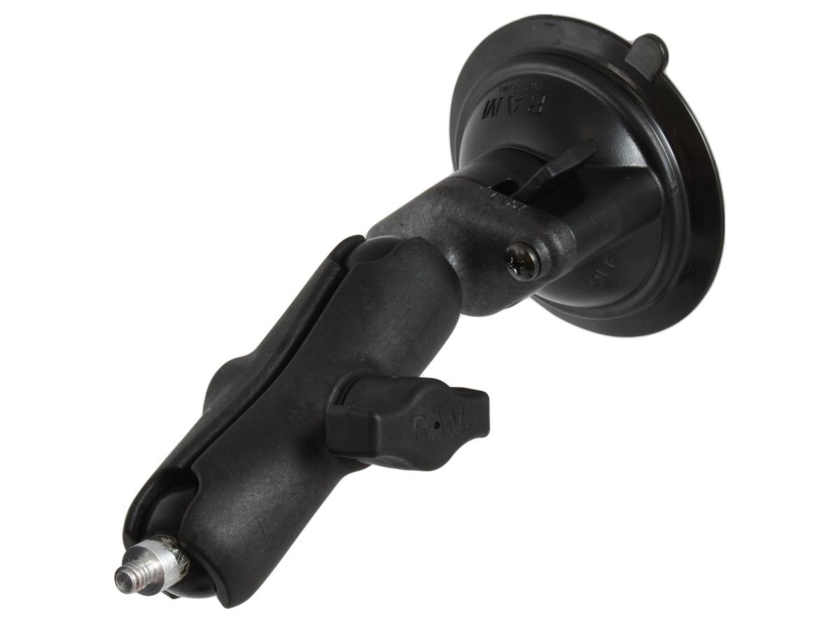 RAM Mounts Saugfuss-Kamerahalterung mit 1/4"-20 Gewindestift - mit Saugfuss, B-Kugel (1 Zoll), im Polybeutel