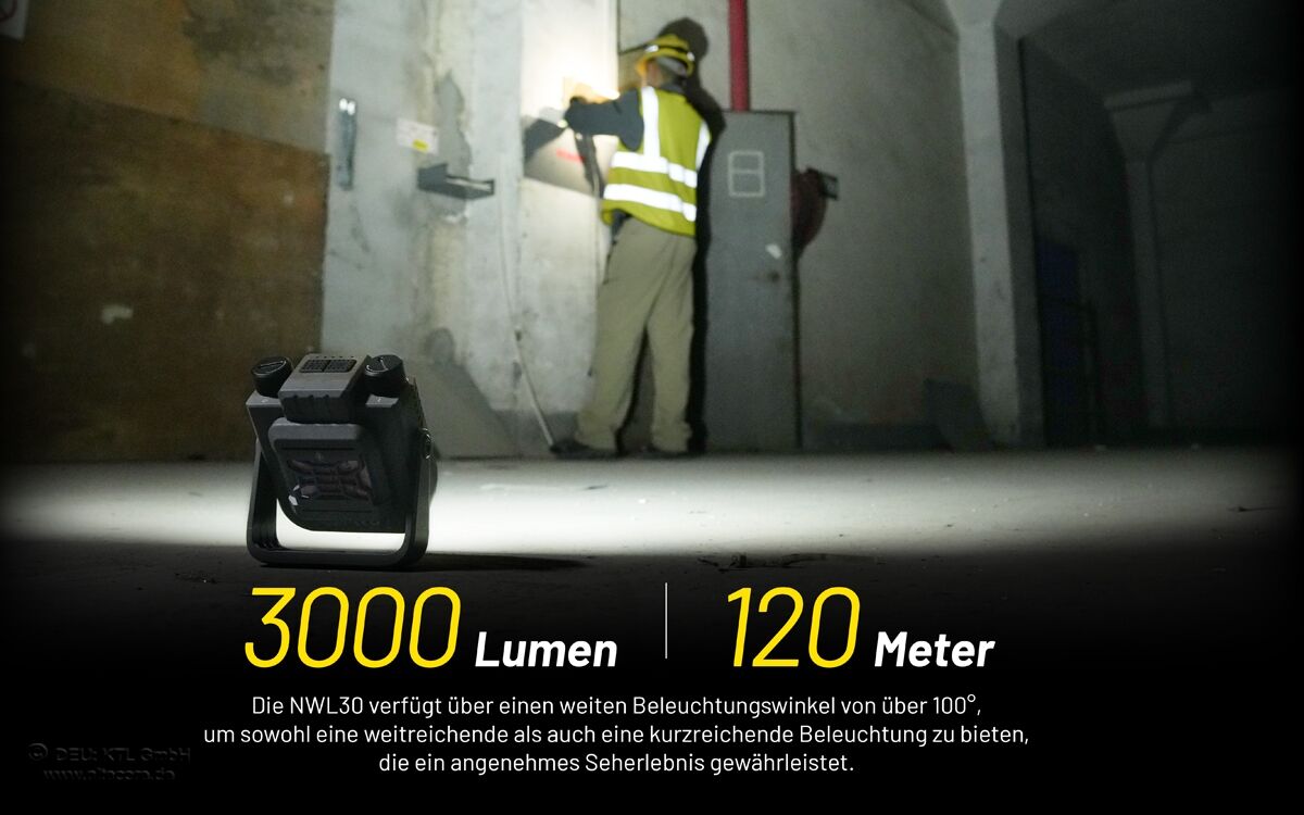 Nitecore Worklight NWL30 - Universal-Arbeitsleuchte