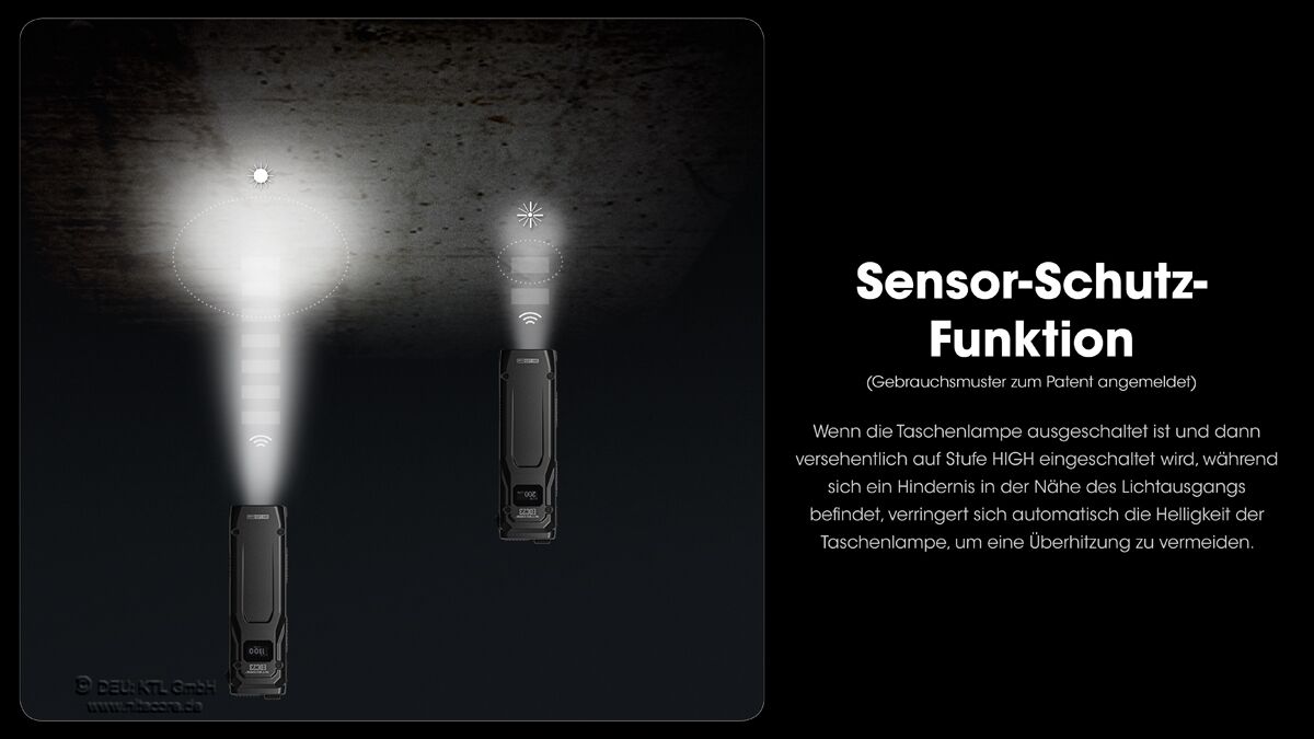 Nitecore EDC23 SABER - 2500 Lumen
